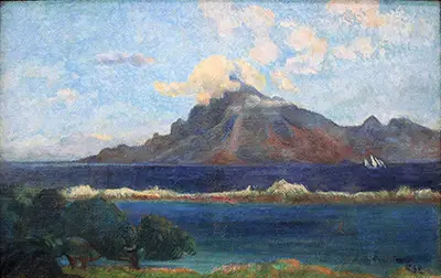 Landscape of Te Vaa Paul Gauguin